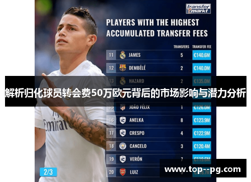 解析归化球员转会费50万欧元背后的市场影响与潜力分析 解析归化球员转会费50万欧元背后的市场影响与潜力分析